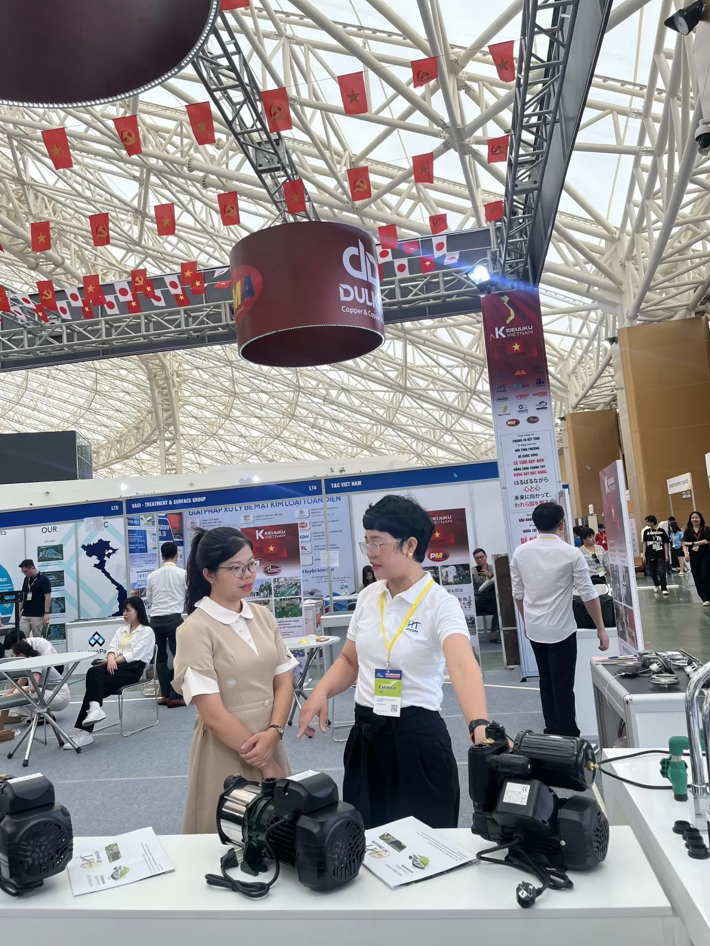 Công ty cổ phần đầu tư và phát triển HTCOM GROUP tham gia Triển lãm FBC ASEAN 2025 tại Hà Nội