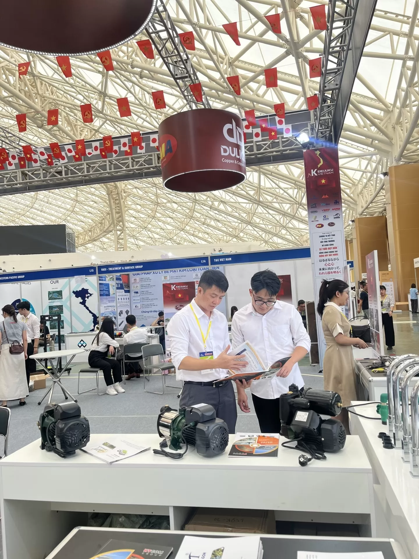 Công ty cổ phần đầu tư và phát triển HTCOM GROUP tham gia Triển lãm FBC ASEAN 2025 tại Hà Nội