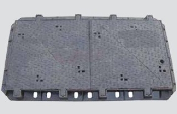 NẮP BỂ CÁP GANG CẦU 4 CÁNH  NBC-1695-02